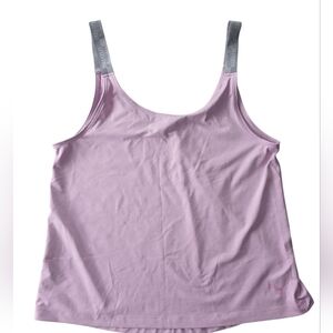 Puma Women's Light Pink Camisole with Gray Straps Size XS